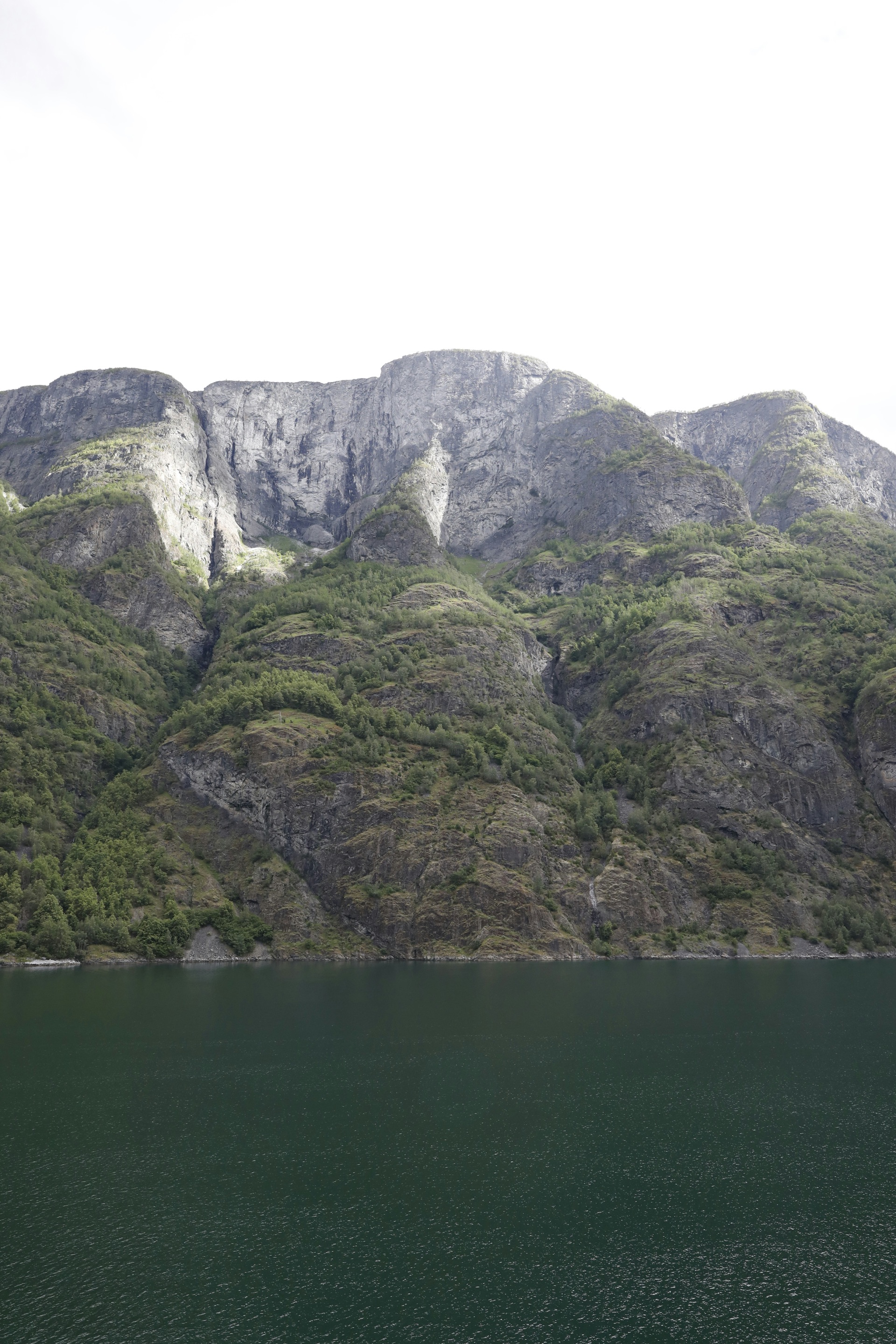 Evening light over the Sognefjord, western Norway